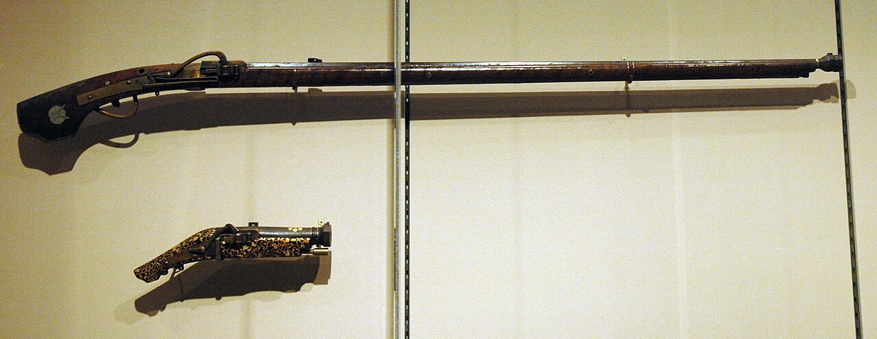 日本の火縄銃と短筒