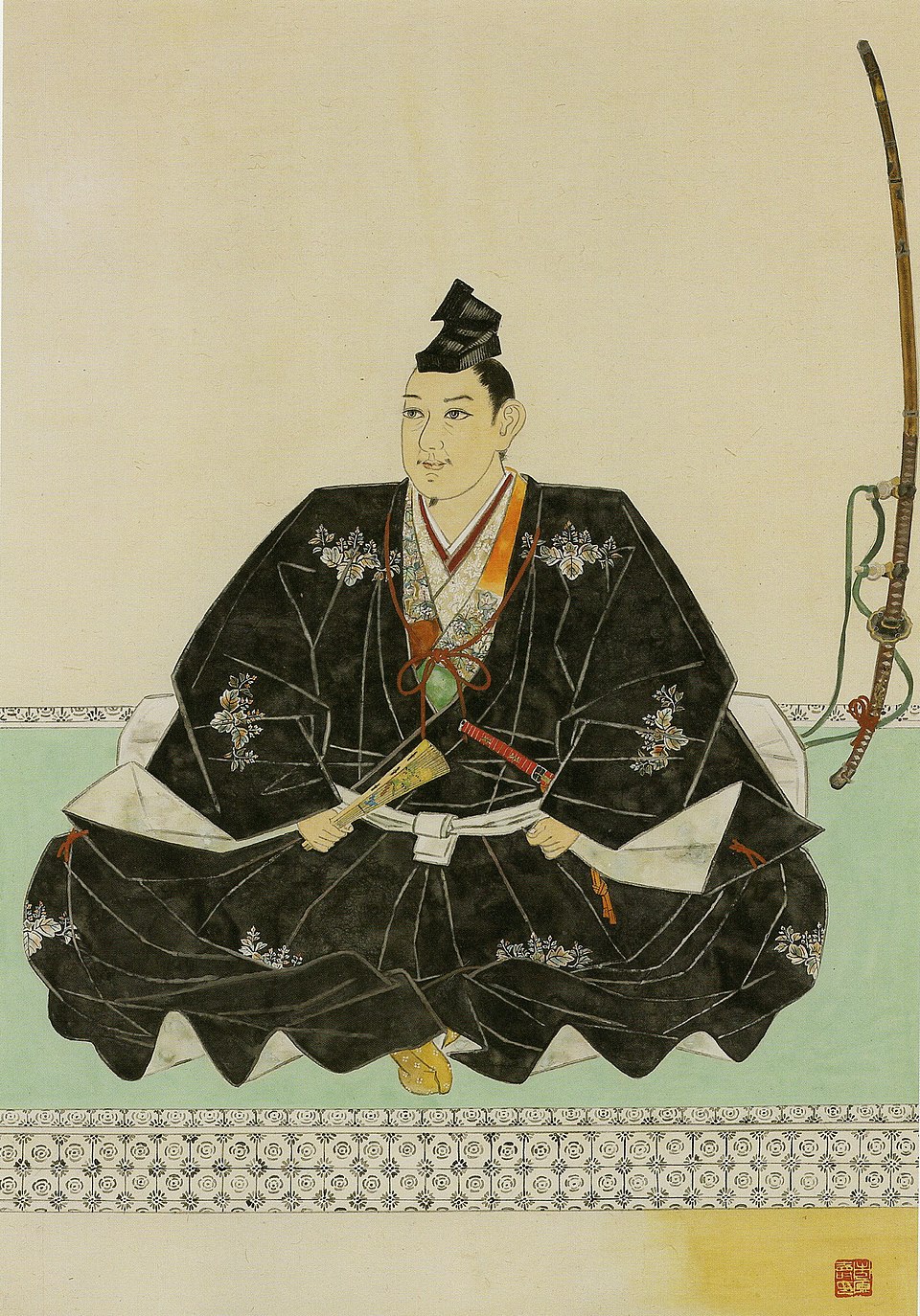 宇喜多秀家の肖像画